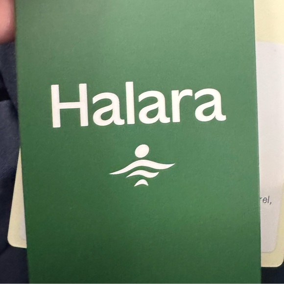 HALARA Flex™ Mid Rise Side Zipper Pocket Work Flare Pants Navy Size Medium - Picture 5 of 7